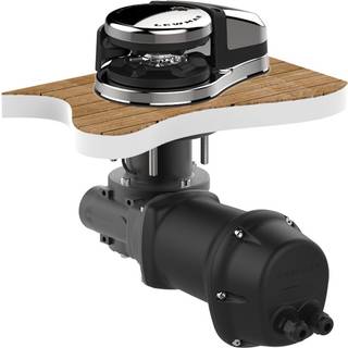 Elektrisk ankerspil Lewmar VX1 Go 300 W, 12 V, til Ø8 mm kæde / Ø12 - 16 mm 3-slagen line med kæde