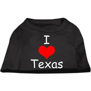 Jag älskar Texas Screen Print Shirts Black XL