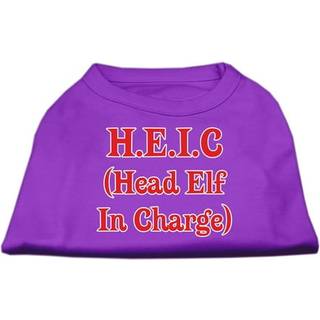Head Elf Ichary Screen Print Shirt Purple Med Med