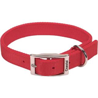 Coastal Pet - Double -Ply Dog Collar Red 1 """" X 22 """"