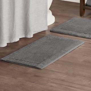 Madison Park Signatur Splendor Reversible 100% bomuld tuftet badeværelse tæppe-3000 GSM hotel kvalitet luksuriøs plys høj bunke bademåtte