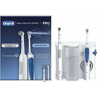 Oral-B Pro 1 Tandbørste + Mundskyller Series 1 Oxyjet Center