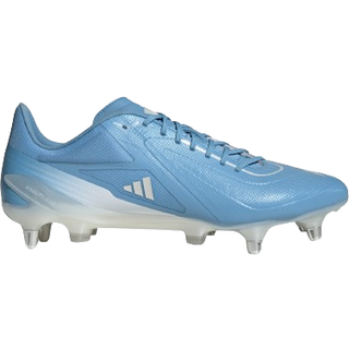 Adizero RS15 Ultimate Soft Ground rugbystøvler - Team Light Blue / Zero Metalic / Matte Silver - 40 2/3