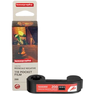 Lomography Color negative film 110 ISO 200 Redscale pack of 1