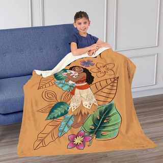 Northwest Moana Silk Touch Sherpa t?ppe 50"""" x 60"""" Find vej