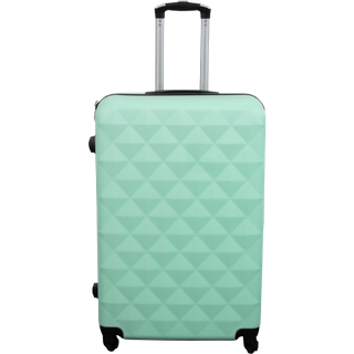 Stor kuffert - Diamant lilla - Hardcase kuffert - Billig smart rejsekuffert