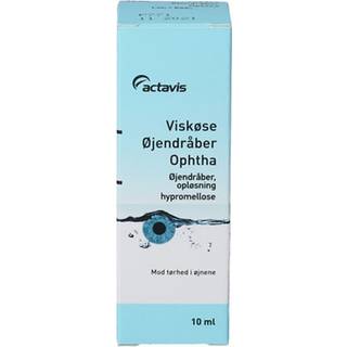 Viskøse Øjendråber "Ophtha" 3,5 mg/ml 10 ml Øjendråber