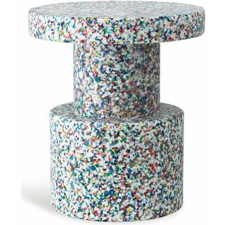 Normann Copenhagen - Bit Stool - White Multi - Taburetter - Simon Legald - Hvid - Plast