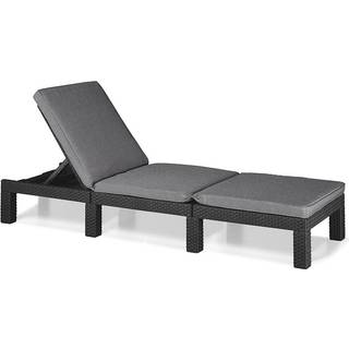 Daytona Solseng 4 positions 195 cm - grå (På lager i varehus)