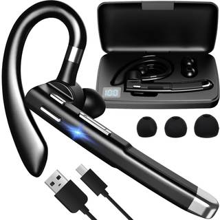 Trådløse Bluetooth Høretelefoner med Powerbank Etui