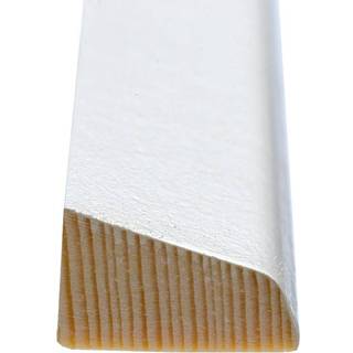 Hornbæk Skureliste Hvid 9x15x3000 mm - Hornbæk