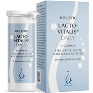 Holistic Lactovitalis Daily 5 milliarder Mælkesyrebakterier, 30 kapsler