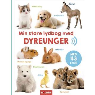 Min store lydbog med dyreunger - Børnebog