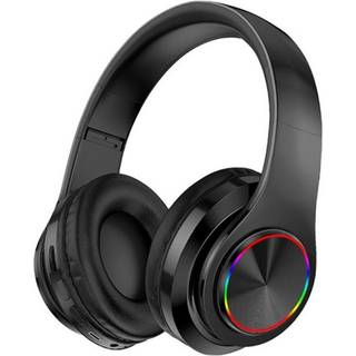 Hifi Wireless On-Ear Headset Bluetooth-hovedtelefoner - Sort