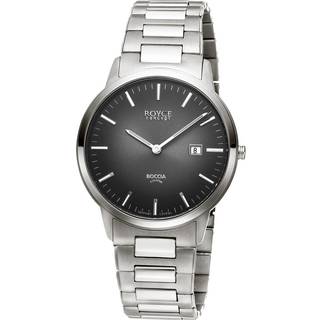 Boccia 3658-04 Herrenuhr Titanium Saphirglas 39mm 5ATM