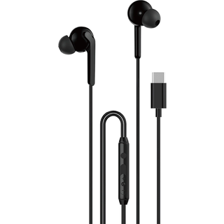 Dudao In-Ear-headset med USB-C-stik 1,2 m - Svart