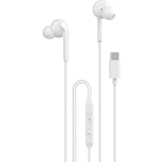 Dudao In-Ear-headset med USB-C-stik 1,2 m - hvid