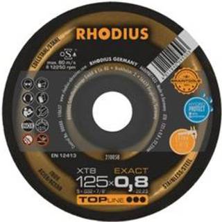 Rhodius skæreskiver, 125x0,8 - 50 stk