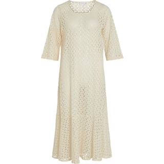 VILA dame kjole VIMALUNA - Birch - XS
