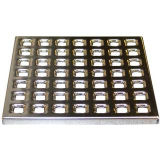 HF rist 136 x 136 mm uden ramme