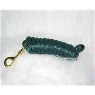 Hamilton Poly Lead med Bolt Snap Dark Green 5/8 """" Tyk x 10 'lang