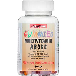 Lekaform Gummies Multivitamin ABCDE (60 stk)