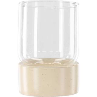 Vica fyrfadsstage beige.