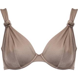 Pour Moi Pour Moi Metallic Non Padded Underwired St Kitts Bikini Top