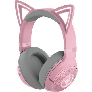 Razer Kraken Kitty V2 BT - Quartz Edition - Wireless Bluetooth RGB Headset with Kitty Ears