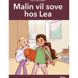 Når alt er nyt, Malin vil sove hos Lea, Grøn Læseklub