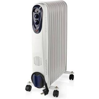 Nedis HTOI30WT11 electric space heater Indoor White 2500 W Oil electric space heater