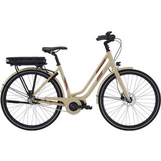 E-Fly Via med Centermotor - 7 gear - Salvie grøn - Rammestørrelse 53 cm