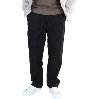 ONLY & SONS Sinus Loose Cotton Linen Pants Black