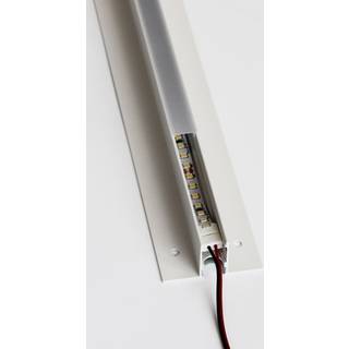 Troldtekt Skinne 120 cm til LED strips - Planforsænket, kan forlænges