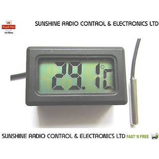 Fridge or Freezer alarm thermometer