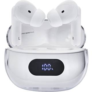 Intenso® T312AE Trådløse In-ear headphones med active noise cancelling og ENC - Hvid