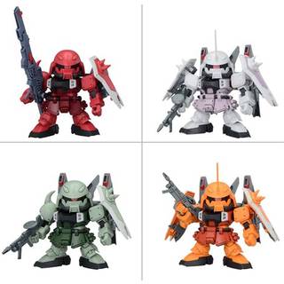BB Senshi ZGMF Zaku Series Set