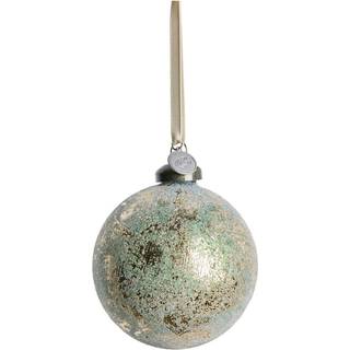 Lene Bjerre Clearena julekugle Ø8 cm Dusty green-guld