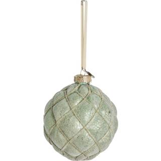 Lene Bjerre Norille julekugle Ø11 cm Dusty green, net