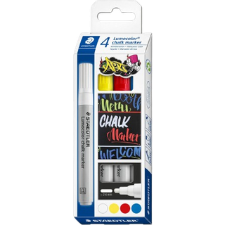 Staedtler Lumocolor Kridtmarker 4stk/ass