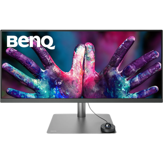 34" BenQ DesignVue PD3420Q - 3440x1440 - IPS - 65W Thunderbolt 3 / USB-C - KVM Switch