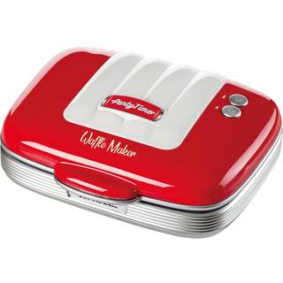 Ariete Vaffeljern Party Time waffle maker Red