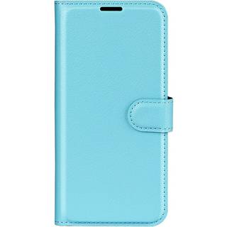 EIDERWOOD iPhone 16 Plus Litchi Læder Flip Cover m. Pung - Blå
