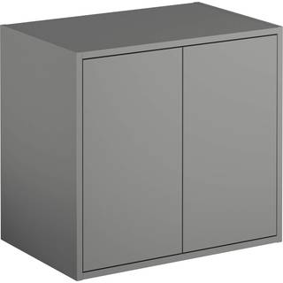 Gustavsberg Artic vægskab askegrå, 60x55x39