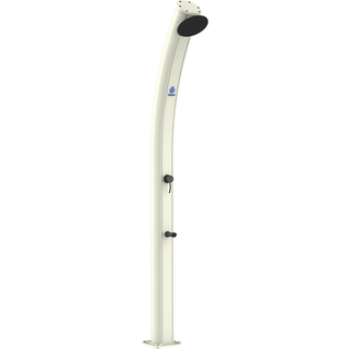 Sined - Solbruser med fodbruser i aluminium / hvid - 35 liter