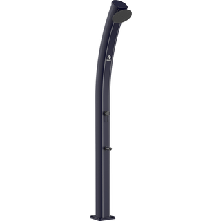 Sined - Solbruser med fodbruser i aluminium - blå - 35 liter