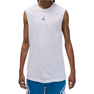 Jordan Sport Dri-FIT-trøje uden ærmer til mænd - hvid - 4XL