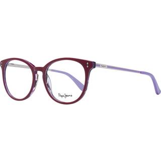 Pepe Jeans PJ3408 C3 52 Briller Mænd Rød - Red On Purple Tortoise - 52mm