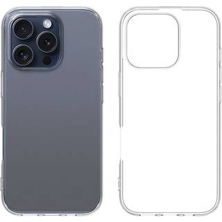 EIDERWOOD iPhone 16 Pro Fleksibelt Plastik Bagside Cover - Gennemsigtig