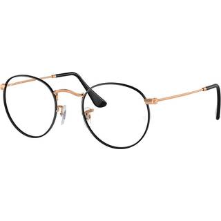Ray-Ban RX3447V Round Metal 3118 47 Briller Mænd Gunmetal - Antique Gunmetal - 47mm